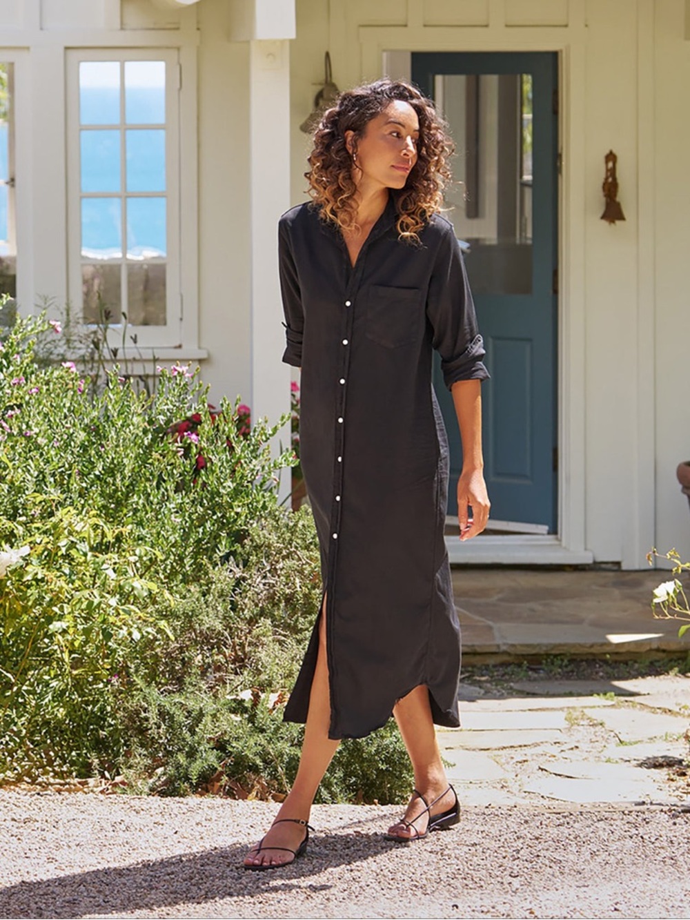 Frank & Eileen Rory Maxi Shirtdress